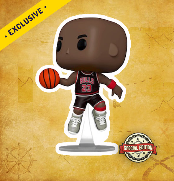 Michael Jordan (Black Pinstripes) - Special Edition Exclusive