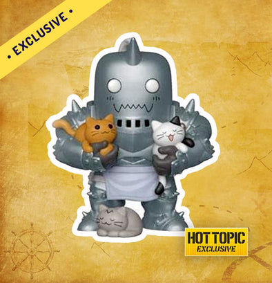 Alphonse Elric with Kittens - Hot Topic Limited Edition Exclusive | Collectors Station | Funko Pop, Figpin, Toys and collectible 