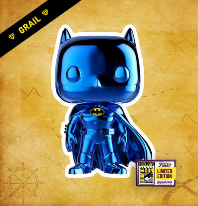 Batman (Blue Chrome) - 2017 San Diego Comic Con Toy Tokyo Limited Edition Exclusive | Collectors Station | Funko Pop, Figpin, Toys and collectible 