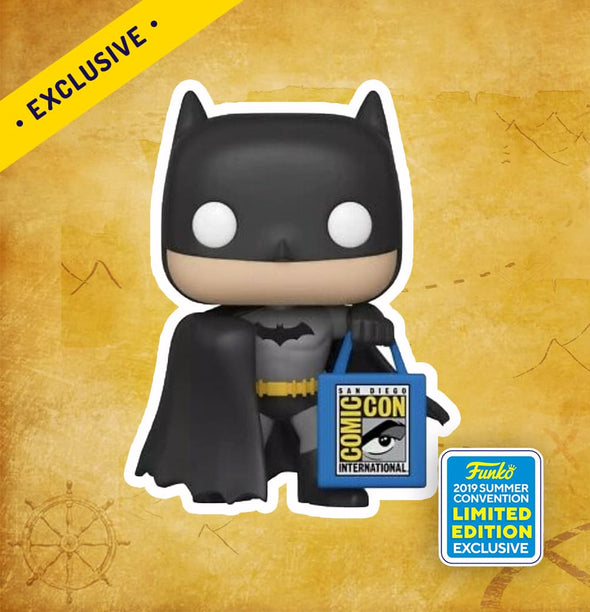 Batman (With SDCC Bag) - 2019 Summer Convention Limited Edition Exclusive | Collectors Station | Funko Pop, Figpin, Toys and collectible 