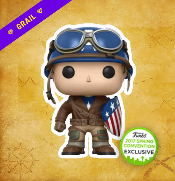 Captain America (WW2) - 2017 Spring Convention Limited Edition Exclusive | Collectors Station | Funko Pop, Figpin, Toys and collectible 