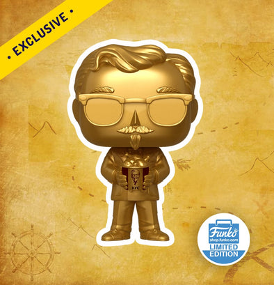 Colonel Sanders (Gold) - Funko-Shop Limited Edition Exclusive | Collectors Station | Funko Pop, Figpin, Toys and collectible 