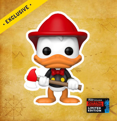 Donald Duck (Firefighter) - 2019 Fall Convention Limited Edition Exclusive | Collectors Station | Funko Pop, Figpin, Toys and collectible 