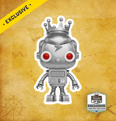 Freddy Funko Robot (Silver) - Funko HQ Limited Edition Exclusive | Collectors Station | Funko Pop, Figpin, Toys and collectible 