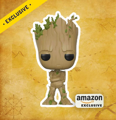 Groot (Vol. 2) (Adolescent) - Amazon Limited Edition Exclusive | Collectors Station | Funko Pop, Figpin, Toys and collectible 