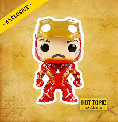 Iron Man (Civil War) (Unmasked) - Hot Topic Limited Edition Exclusive | Collectors Station | Funko Pop, Figpin, Toys and collectible 