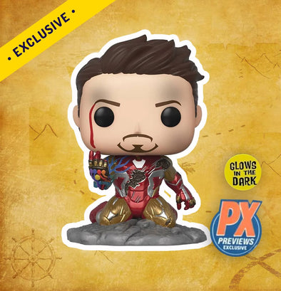 Iron Man (I Am Iron Man) (Glow In The Dark) - PX Limited Edition Exclusive | Collectors Station | Funko Pop, Figpin, Toys and collectible 