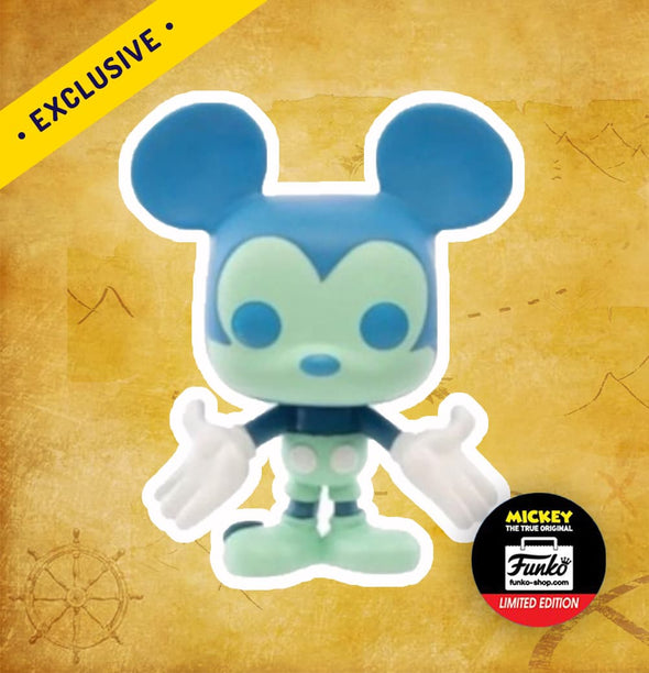 Mickey Mouse (Blue & Green) - Funko-Shop Limited Edition Exclusive | Collectors Station | Funko Pop, Figpin, Toys and collectible 