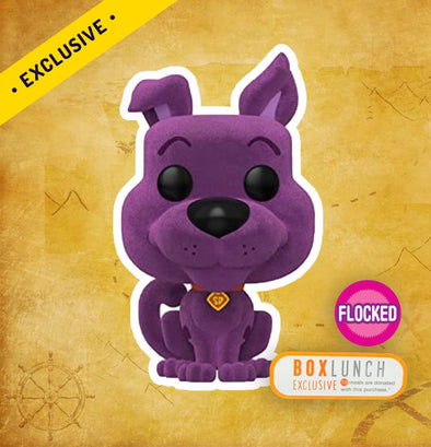 Scooby-Doo (Flocked) (Purple) - Box Lunch Limited Edition Exclusive | Collectors Station | Funko Pop, Figpin, Toys and collectible 