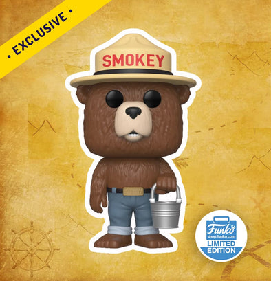 Smokey Bear (With Bucket) - Funko-Shop Limited Edition Exclusive | Collectors Station | Funko Pop, Figpin, Toys and collectible 