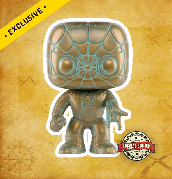 Spider-Man (Patina) - Special Edition Exclusive | Collectors Station | Funko Pop, Figpin, Toys and collectible 