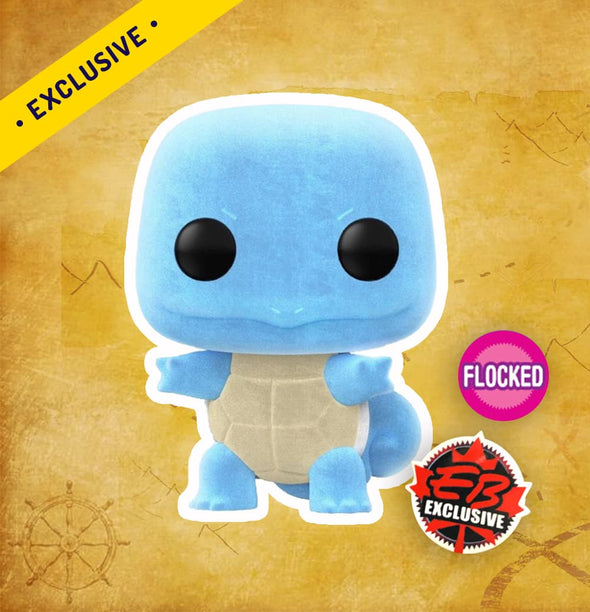 Squirtle (Flocked) - GameStop Limited Edition Exclusive | Collectors Station | Funko Pop, Figpin, Toys and collectible 