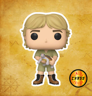 Steve Irwin (With Turtle) - Chase Limited Edition | Collectors Station | Funko Pop, Figpin, Toys and collectible 