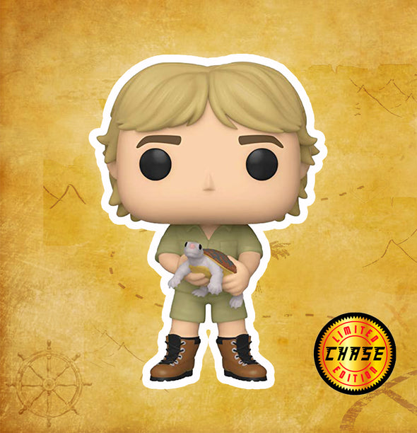 Steve Irwin (With Turtle) - Chase Limited Edition | Collectors Station | Funko Pop, Figpin, Toys and collectible 