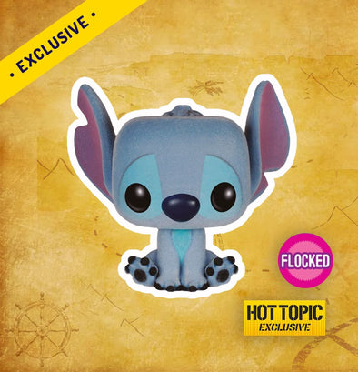 Stitch (Seated) (Flocked) - Hot Topic Limited Edition Exclusive | Collectors Station | Funko Pop, Figpin, Toys and collectible 