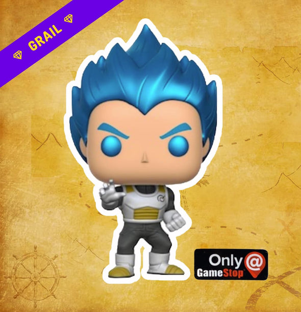 Super Saiyan God Super Saiyan Vegeta (Metallic) - GameStop Limited Edition Exclusive | Collectors Station | Funko Pop, Figpin, Toys and collectible 