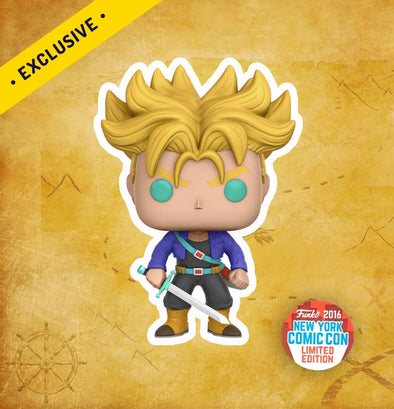 Super Saiyan Trunks - 2016 NYCC Limited Edition Exclusive | Collectors Station | Funko Pop, Figpin, Toys and collectible 