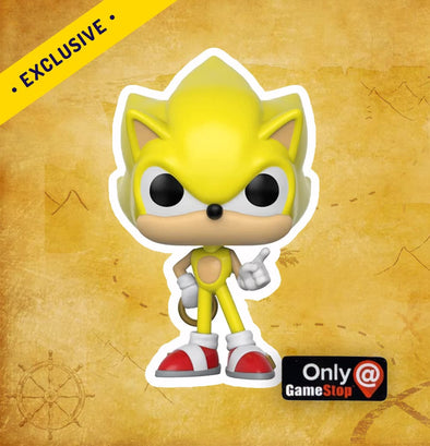 Super Sonic - GameStop Limited Edition Exclusive | Collectors Station | Funko Pop, Figpin, Toys and collectible 