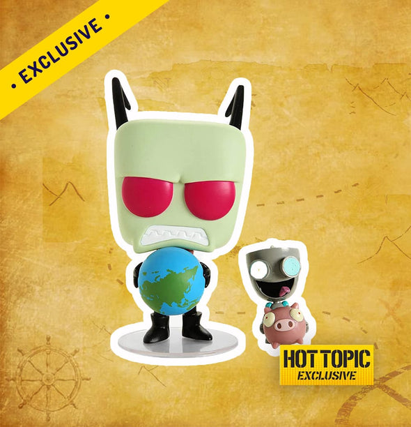 Zim & Gir - Hot Topic Limited Edition Exclusive | Collectors Station | Funko Pop, Figpin, Toys and collectible 