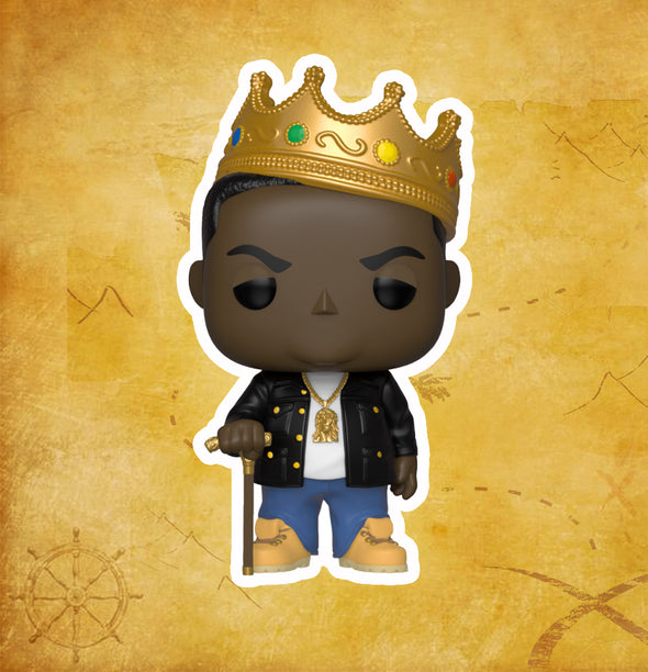 Notorious B.I.G. With Crown