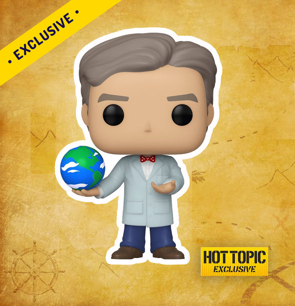 Bill Nye With Globe - Hot Topic Limited Edition Exclusive