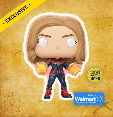 Captain Marvel (Glows In The Dark) - Walmart Limited Edition Exclusive