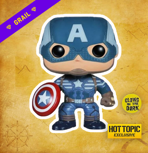 Captain America (Glows In The Dark) - Hot Topic Limited Edition Exclusive