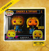 Chuck & Tiffany (2-Pack) (Black Light) - Hot Topic Limited Edition Exclusive