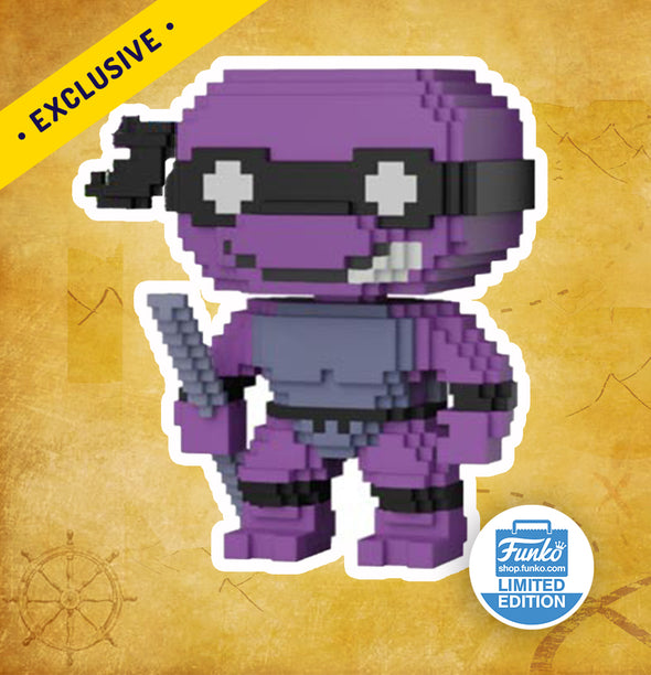 Donatello (8-Bit) (Purple) - Funko-Shop Limited Edition Exclusive