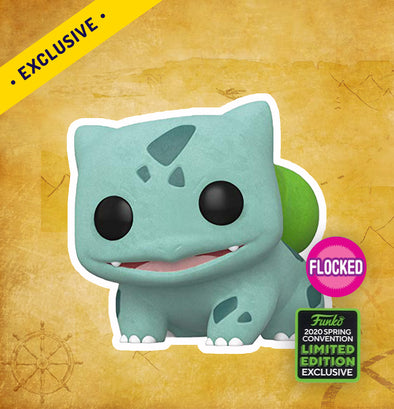 Bulbasaur (Flocked) - 2020 Spring Convention Limited Edition Exclusive