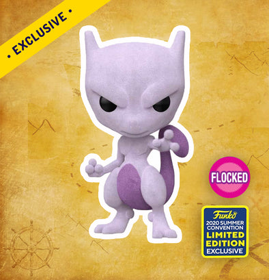 Mewtwo  (Flocked) - 2020 Summer Convention Limited Edition Exclusive