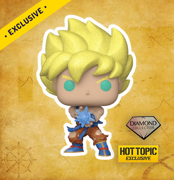 Super Saiyan Goku With Kamehameha (Diamond Collection) - Hot Topic Limited Edition Exclusive