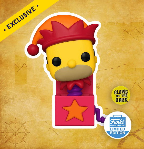 Jack-In-The-Box Homer (Glows In The Dark) - Funko-Shop Limited Edition Exclusive