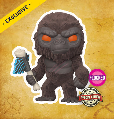 Kong With Battle Axe (Flocked) - Special Edition Exclusive