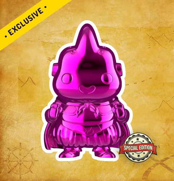 Majin Buu (Pink Chrome) - Special Edition Exclusive | Collectors Station | Funko Pop, Figpin, Toys and collectible 