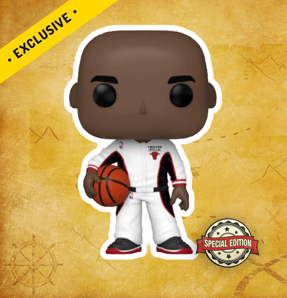 Michael Jordan (White Warm-Ups) - Special Edition Exclusive