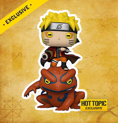 Naruto On Gamakichi - Hot Topic Limited Edition Exclusive