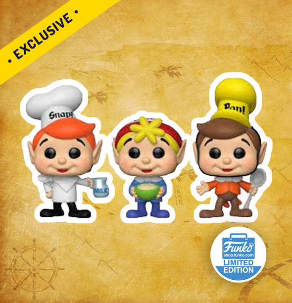 Snap! Crackle! Pop! (3-Pack) - Funko-Shop Limited Edition Exclusive