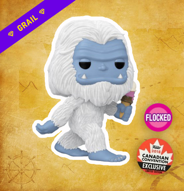 Bigfoot (Snowy) (Flocked) - 2018 Canadian Convention Limited Edition Exclusive