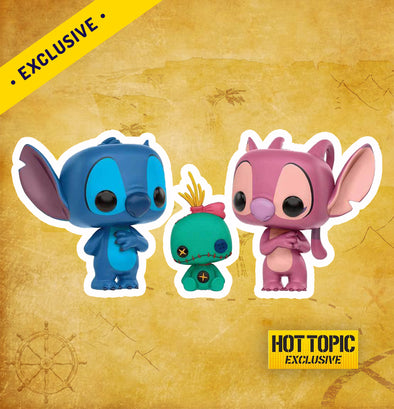 Stitch, Angel & Scrump (3-Pack) - Hot Topic Limited Edition Exclusive