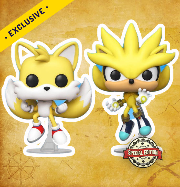 Super Tails & Super Shadow (2-Pack) - Special Edition Exclusive